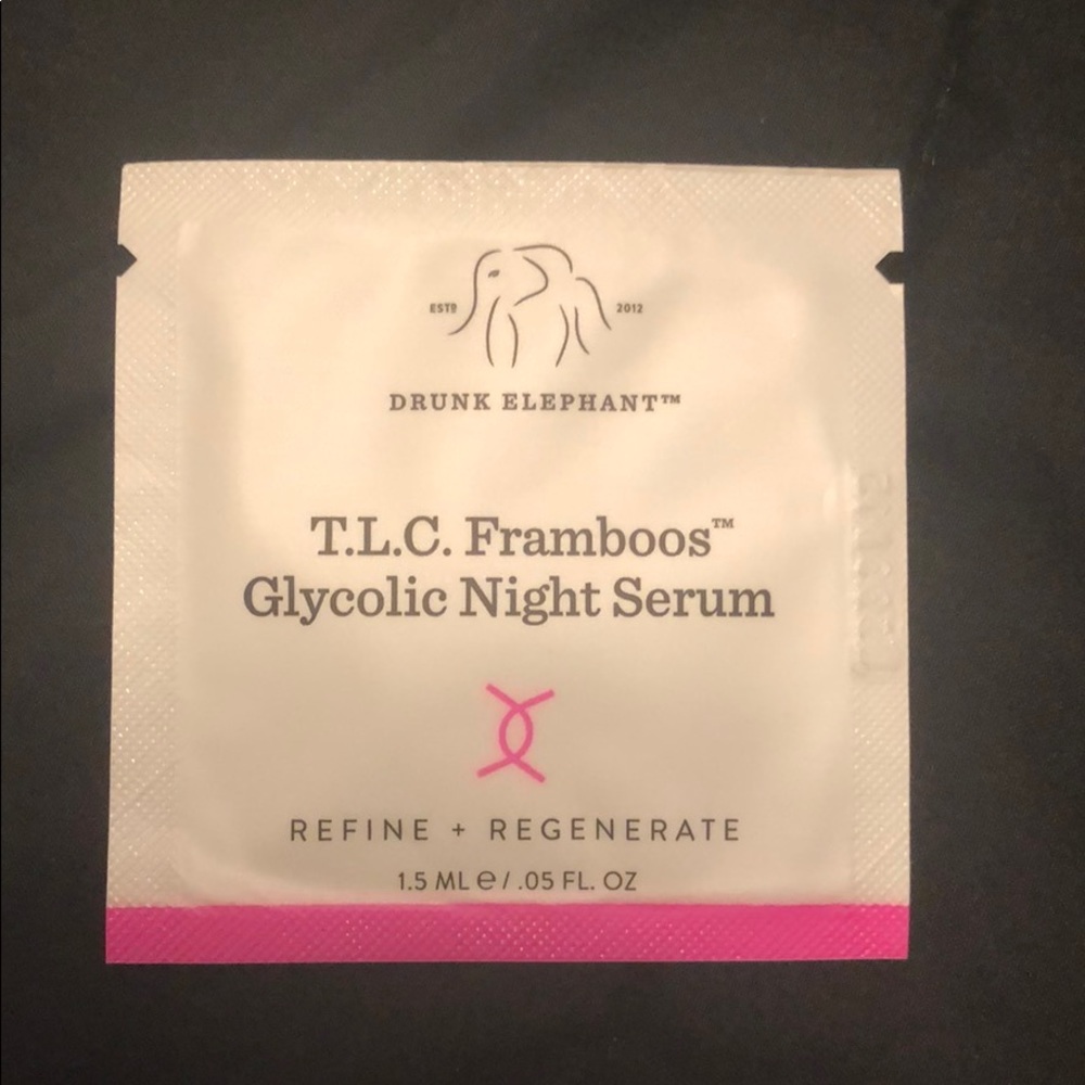 Drunk elephant framboos night serum 1.5ml